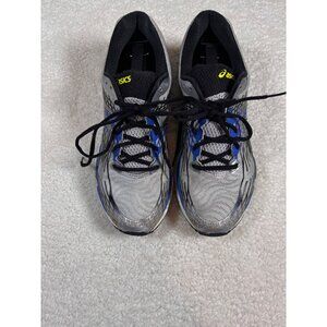 Asics Gel-Nimbus 18 Mens Running Shoes Size 11 Gray & Blue